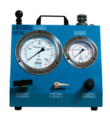 ποιότητας  1200 Bar Hydraulic High Pressure Pump Steel Portable Pneumatic Pump εργοστάσιο